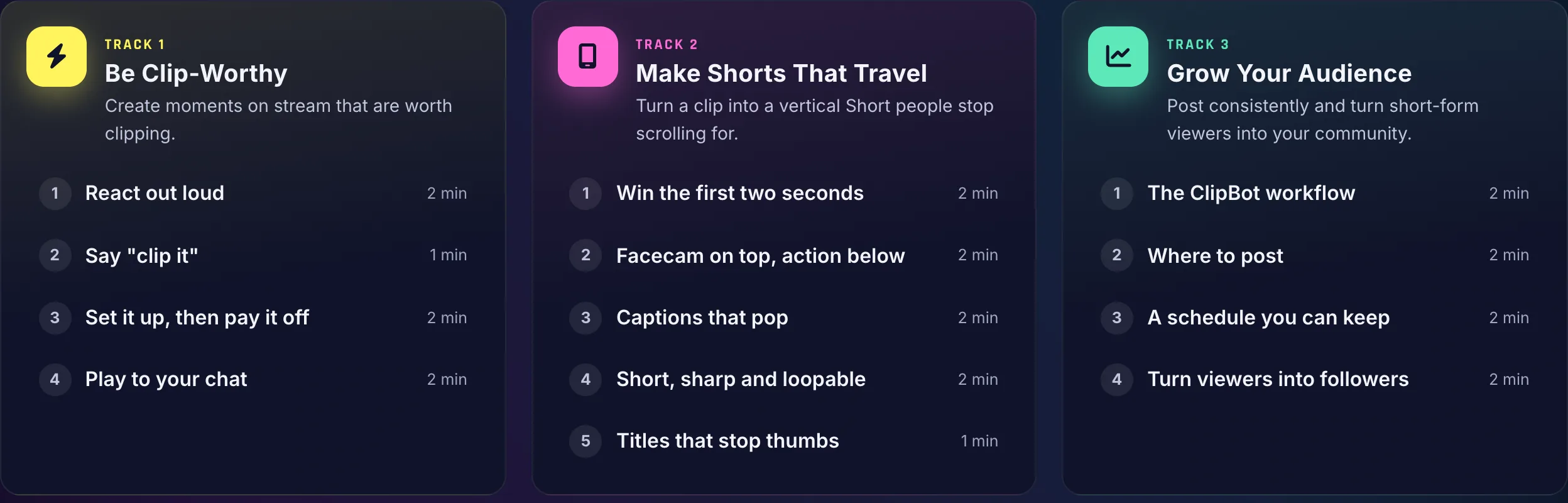 Streamer University, free: ClipBot.gg screenshot
